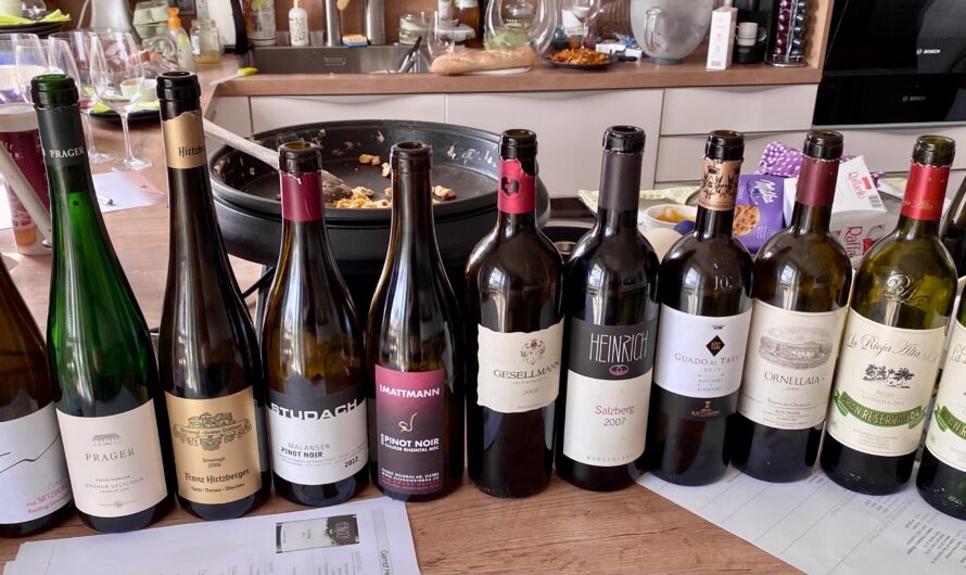Weinrunde Münster mit Paaren aus bekannten Weinbaugebieten